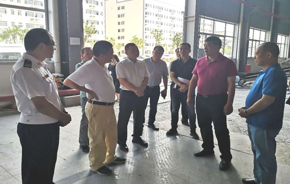 福清市常务副市长一行领导 莅临尊龙集团新材料科技工业园调研指导